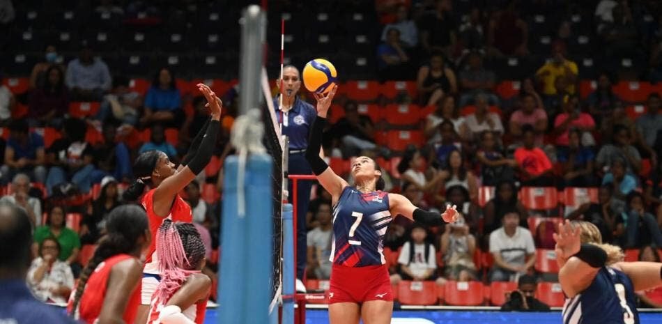 RD arranca con victoria 3-0 sobre Cuba en el Final Six Femenino NORCECA 2025