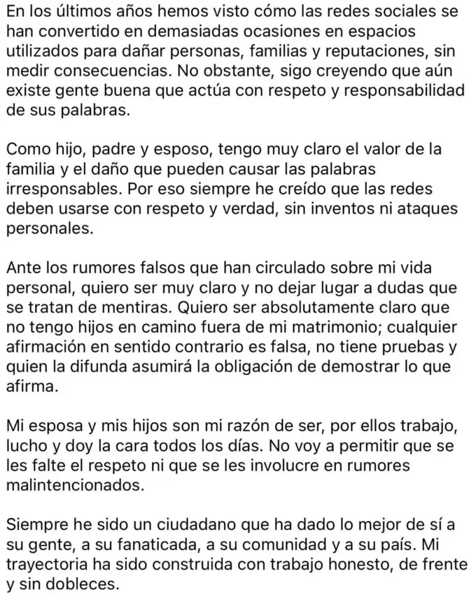 Edwin Encarnación desmiente rumores de infidelidad y defiende su familia
