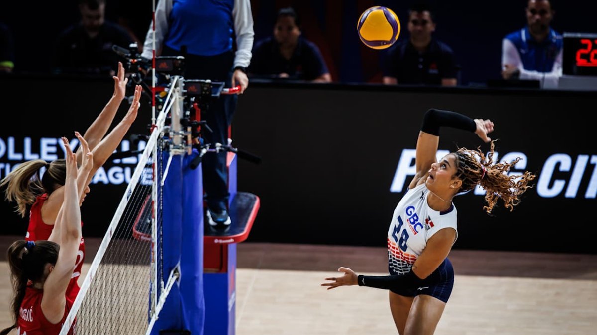 Las Reinas del Caribe sufren derrota ante Serbia en la Liga de Naciones