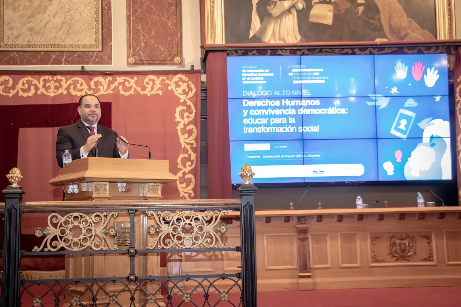 Defensor del Pueblo asiste al Diálogo de Alto Nivel sobre Derechos Humanos en España