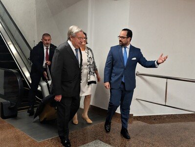 Secretario general de la ONU llega a República Dominicana