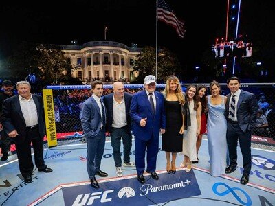 Trump celebra cumpleaños con pelea de la UFC y genera polémica