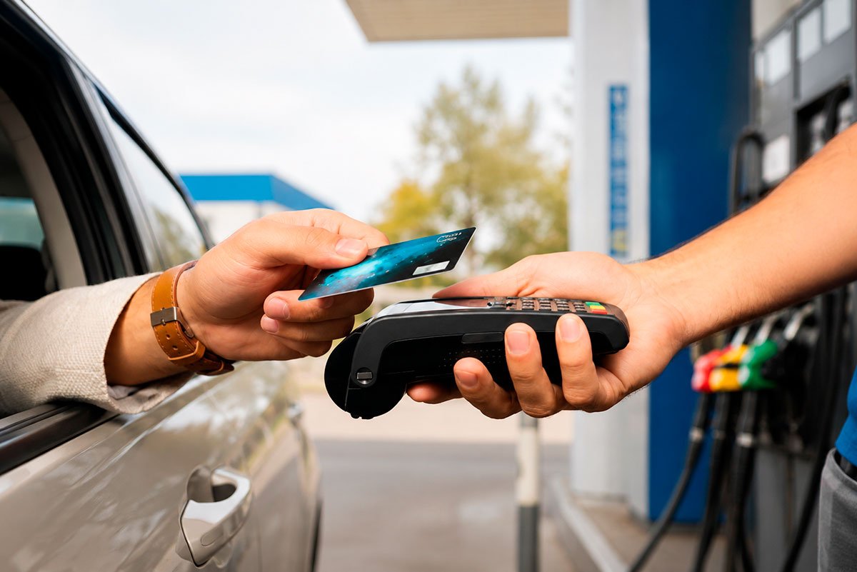 El papel de las estaciones de combustibles en los pagos con tarjeta alcanza el 7%