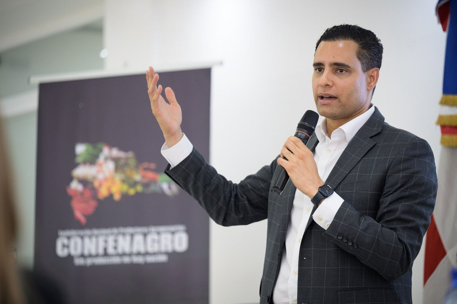 Juan Ariel Jiménez destaca la necesidad de políticas públicas para el agro dominicano